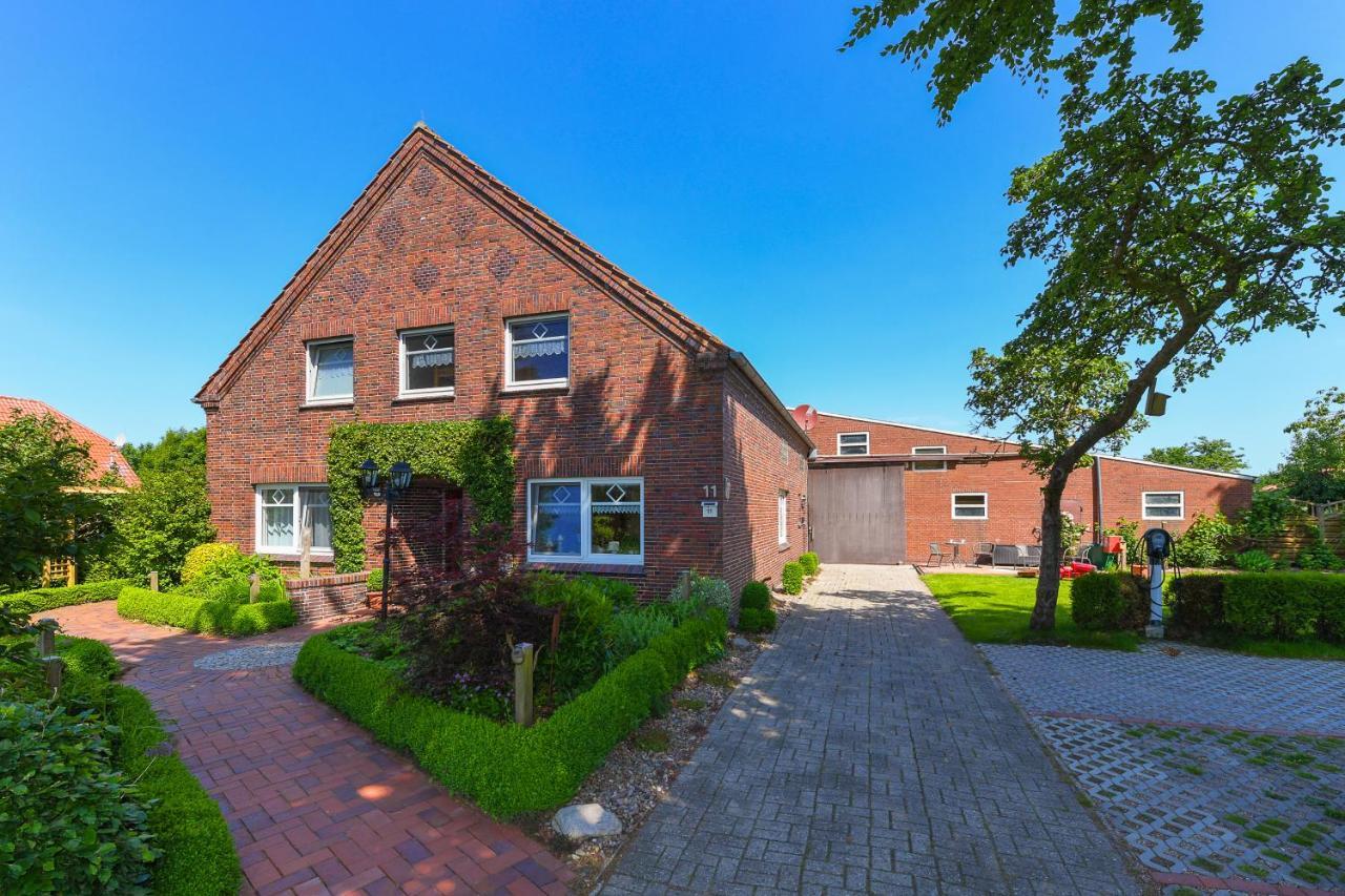 Ferienwohnung Muehlenblick Auf Dem Ferienhof Eschen Moorweg Dış mekan fotoğraf
